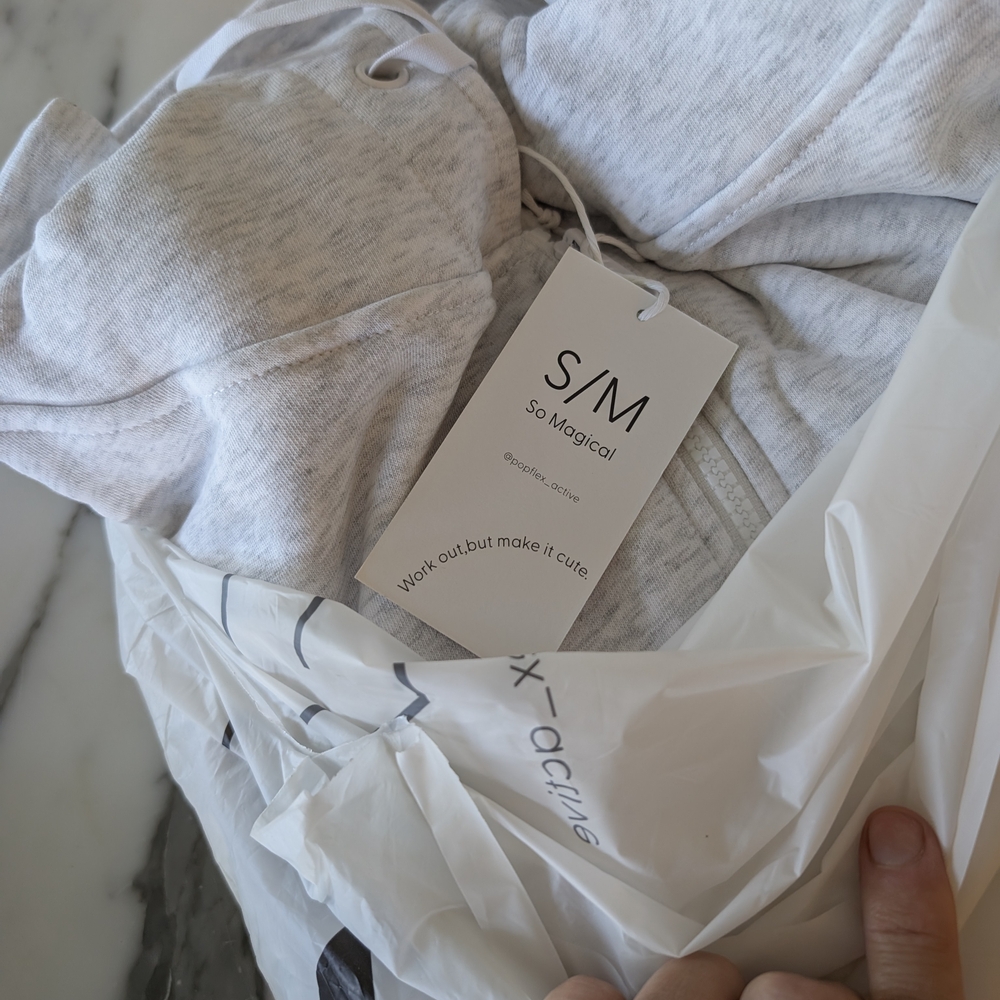 So Magical Light Gray Hoodie